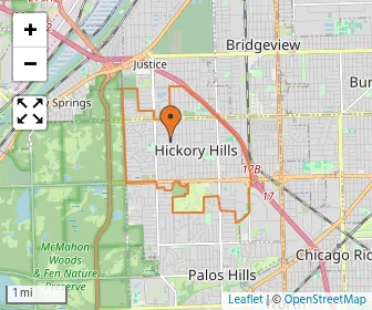 Area schools map